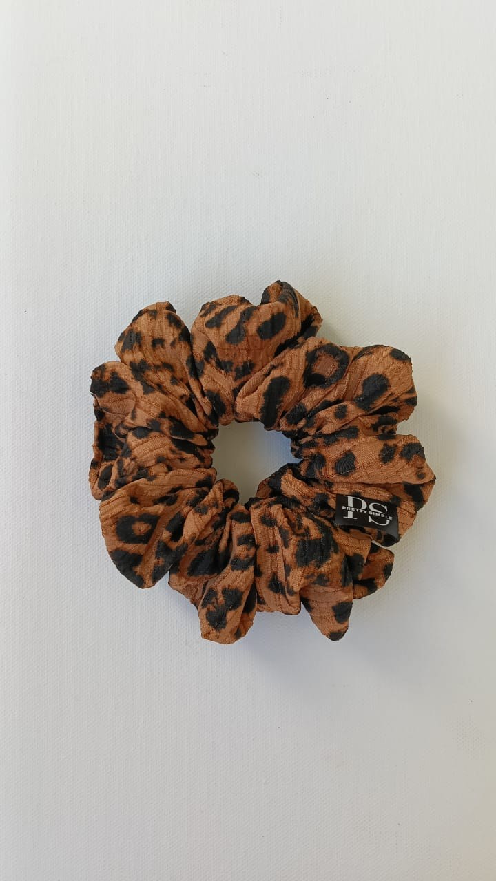 Large Scrunchie - Leopard